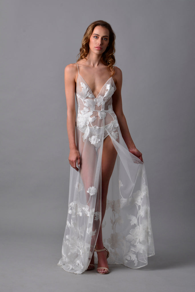 Flore Ethereal Gown Ivory